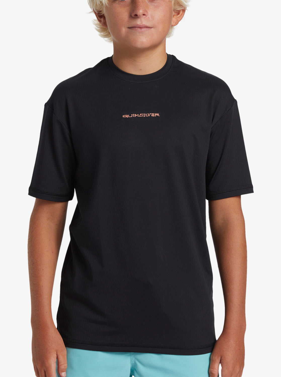 Boys 8-16 Everyday Surf Tee - Black/White