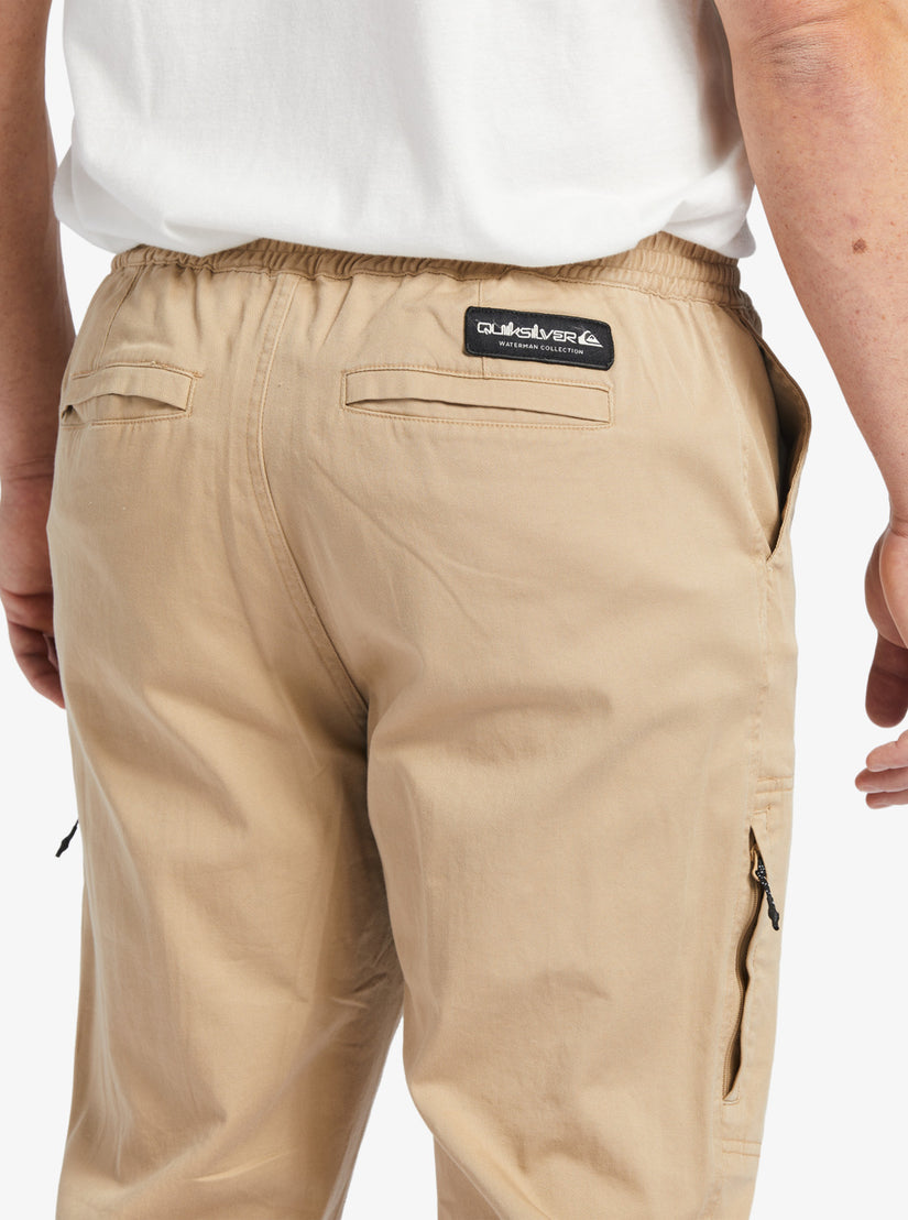 Waterman After Surf Elastic Waist Pants - Incense