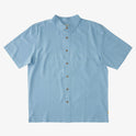 Waterman Tahiti Palms Premium Anti-Wrinkle Shirt - Dusk Blue