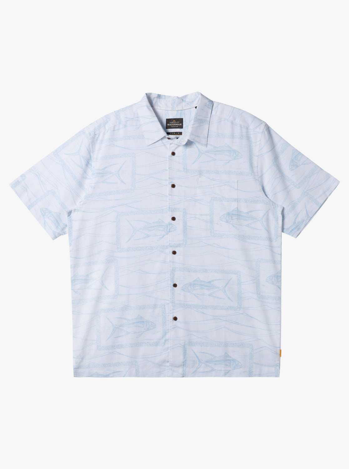 Waterman Reef Point Woven Shirt - White Reef Point Woven – Quiksilver