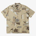 Waterman Legends Woven Shirt - Oyster Legends Woven