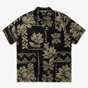 Waterman Roots Woven Shirt - Black Roots Woven