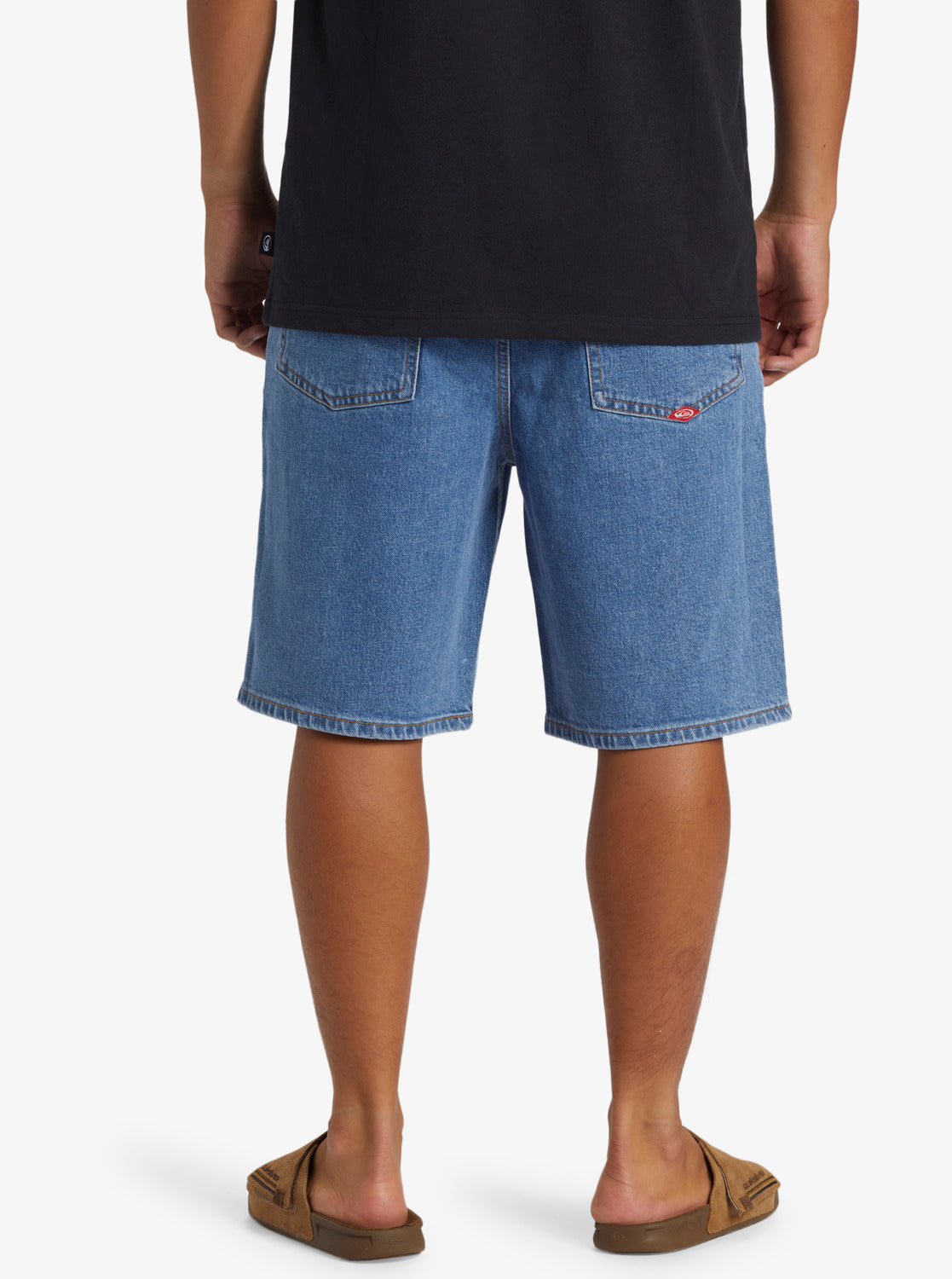 Saturn Baggy Denim Shorts - 2001 Stone Wash – Quiksilver.com