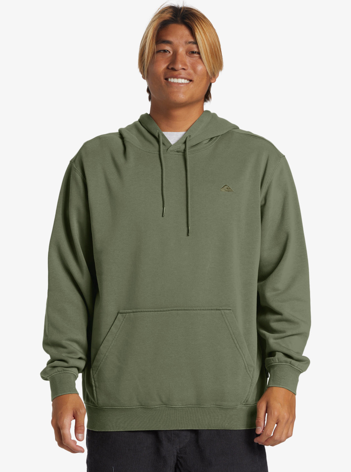 Quiksilver green hoodie new arrivals