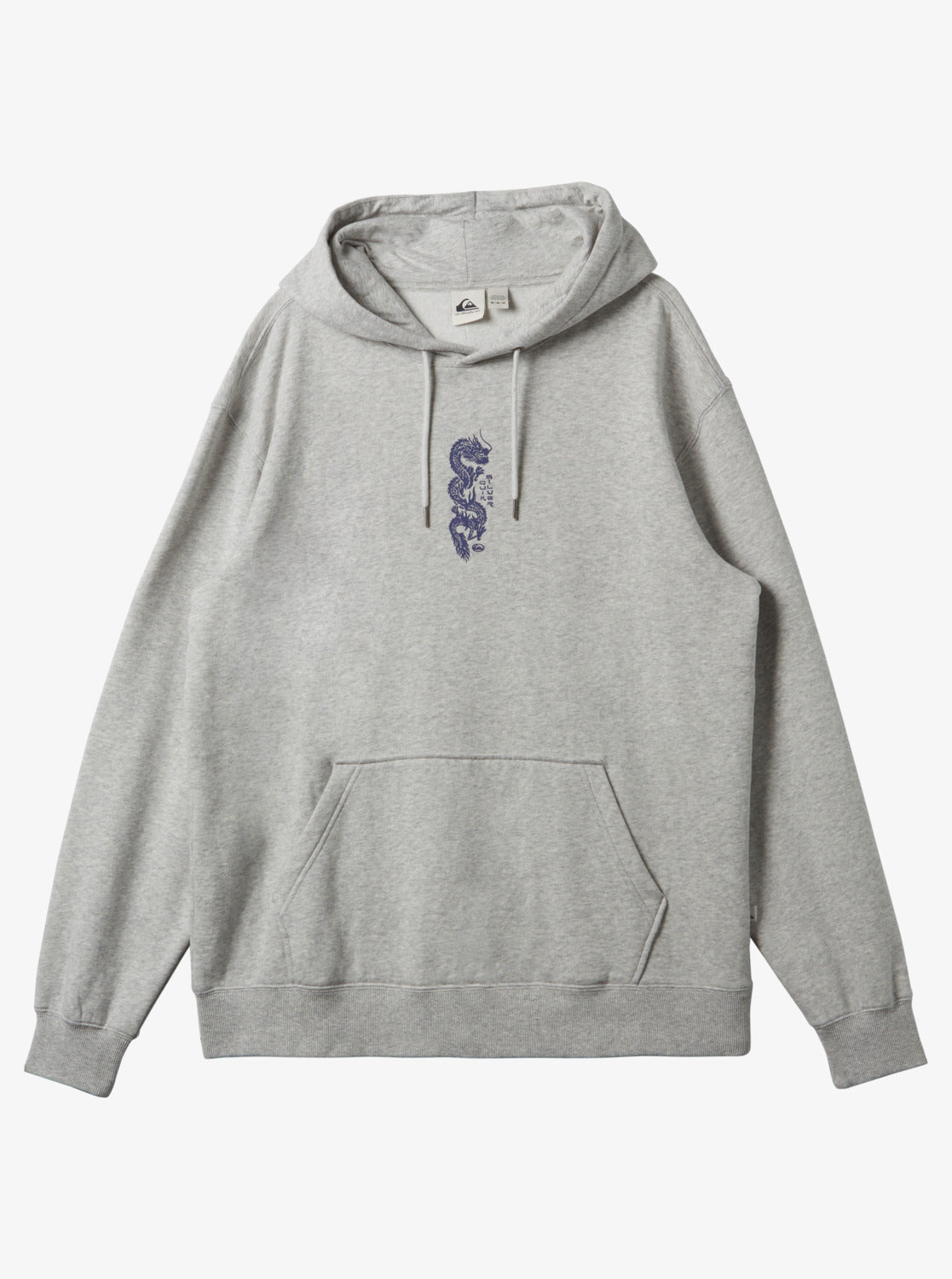 Graphic Mix Hoodie Pullover Sweatshirt - White Marble Heather