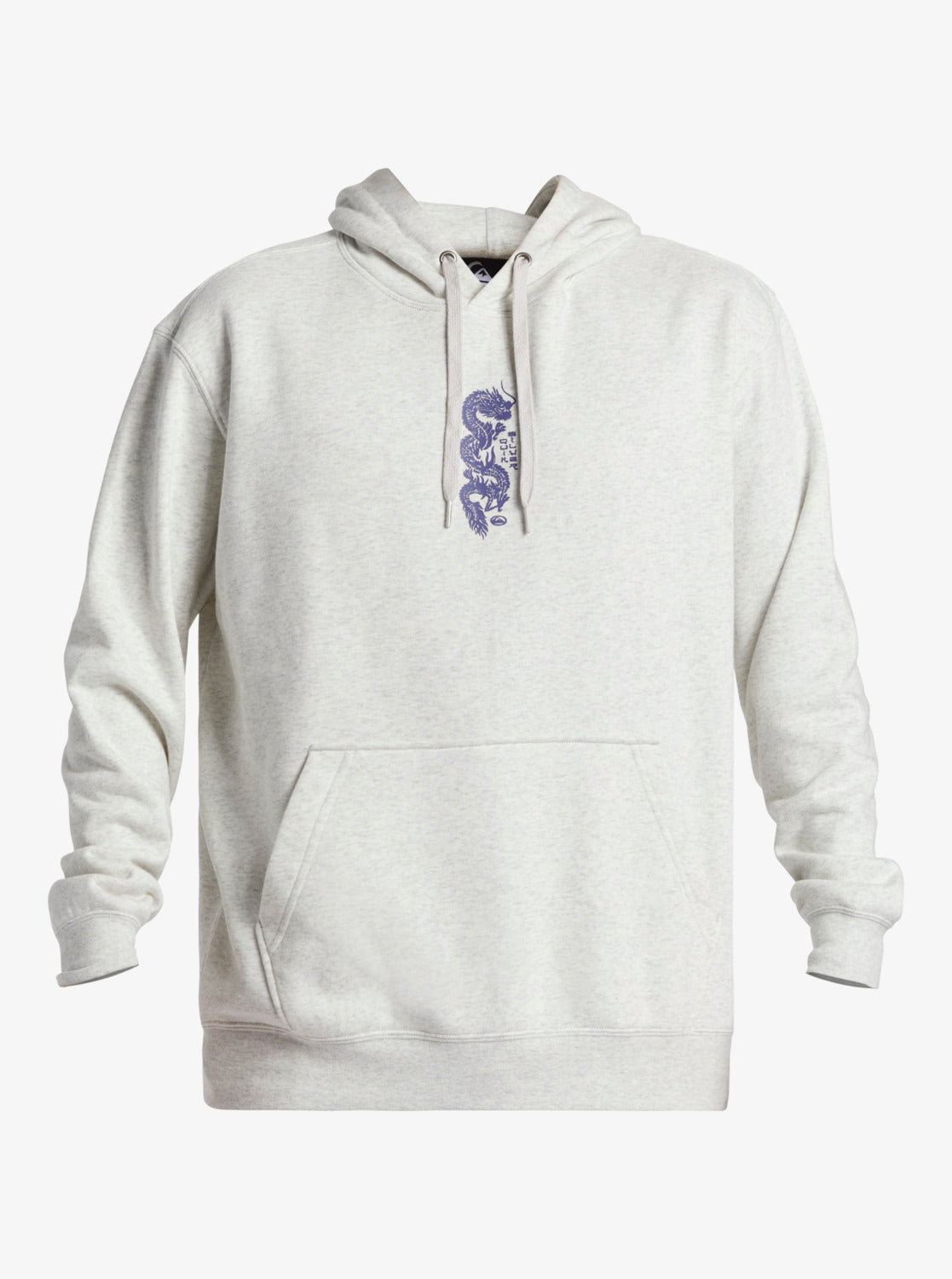 Graphic Mix Hoodie Pullover Sweatshirt - White Marble Heather