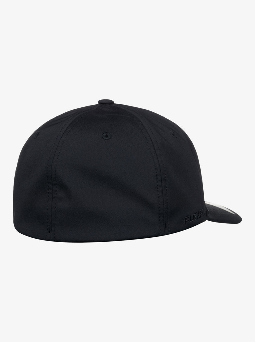 Amped Up Flexifit Hat - True Black