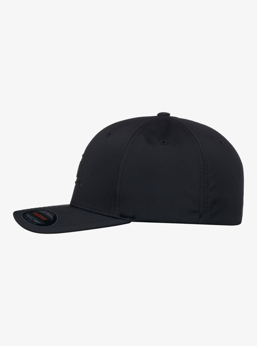 Amped Up Flexifit Hat - True Black