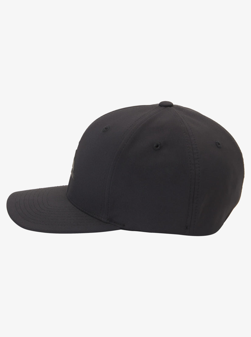 Amped Up Flexifit Hat - True Black