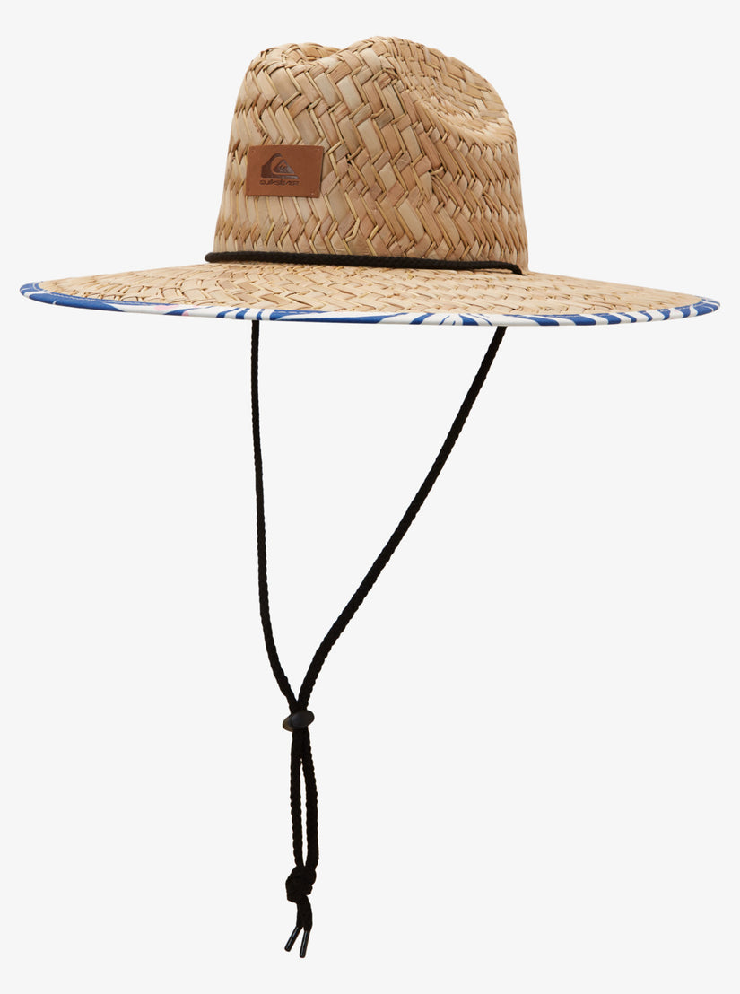 Xcel Unisex Sunset Point Straw Hat with Grey Camo Print at