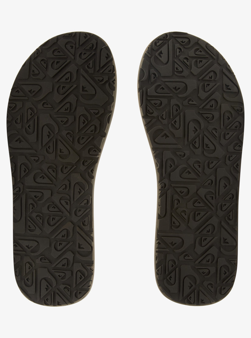 Carver Nubuck Sandals - Demitasse Solid