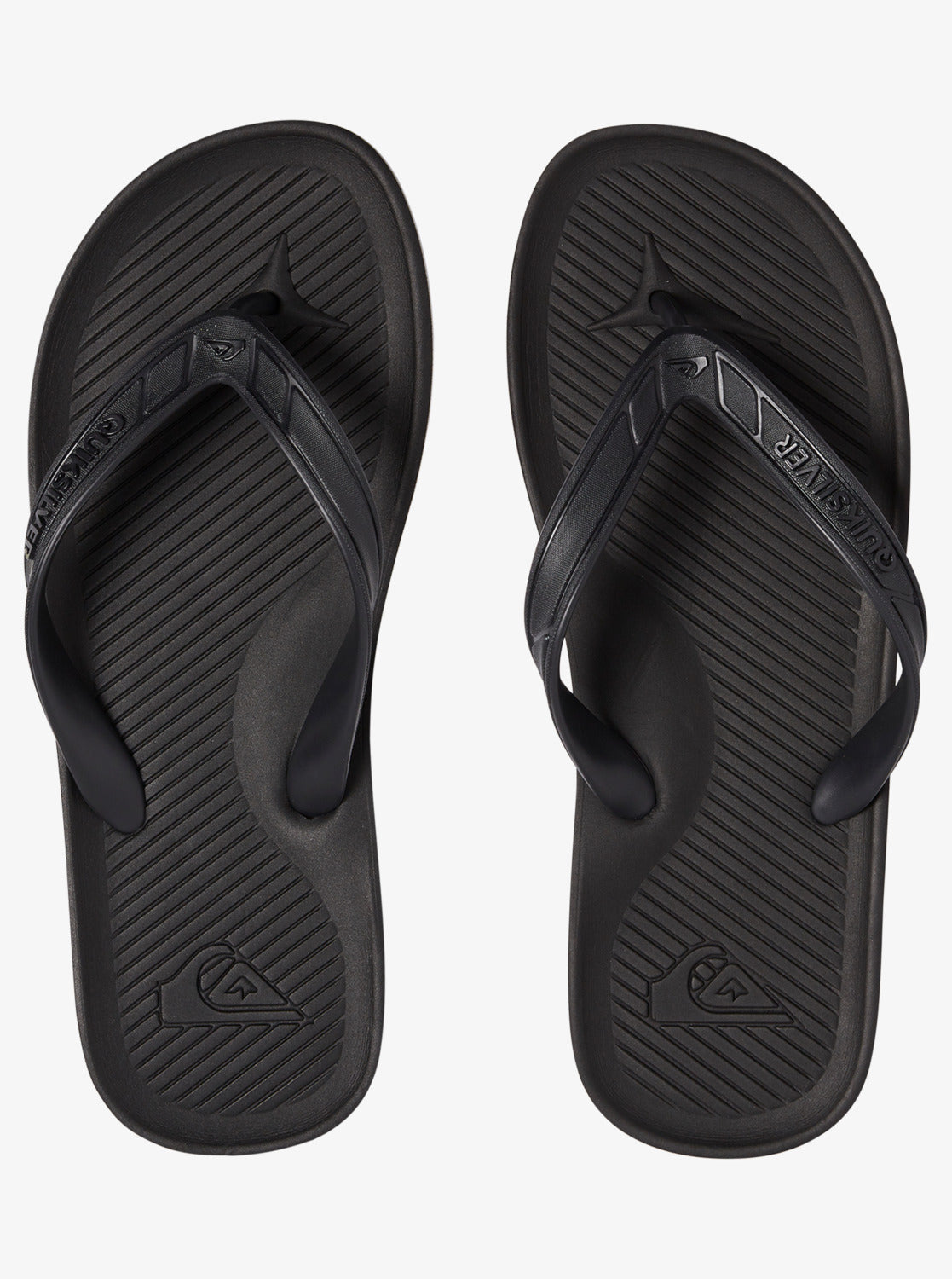 Haleiwa Flip Flops Solid Black