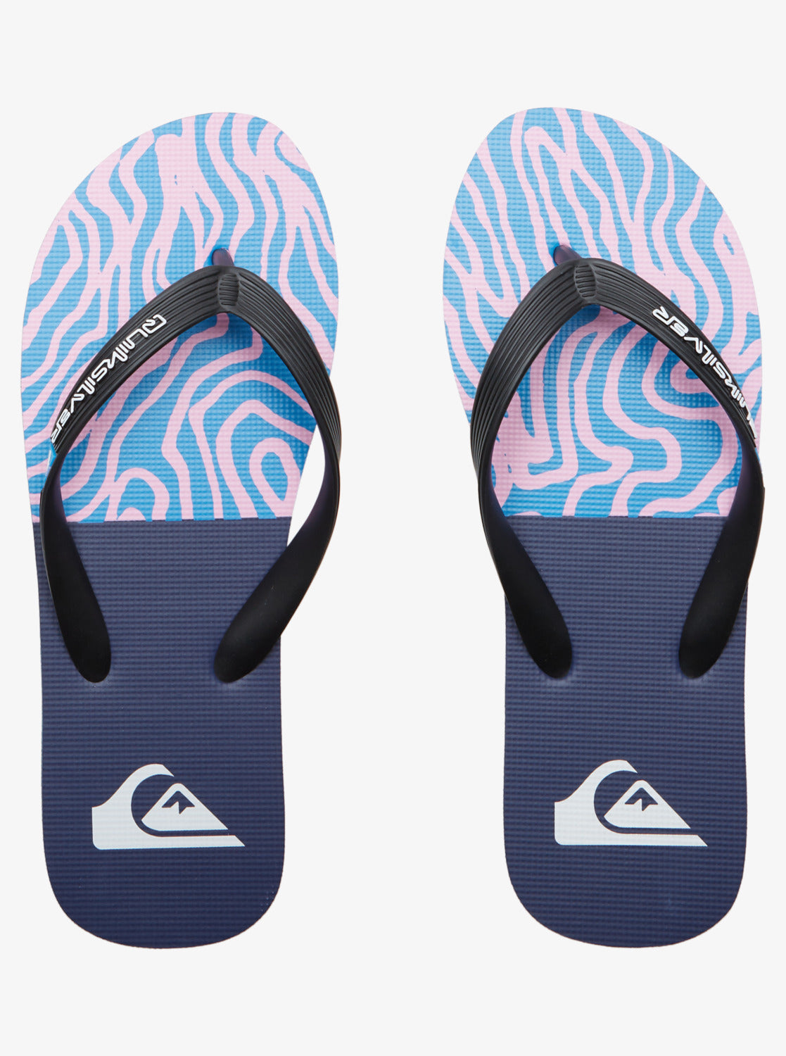 Molokai Art Ii Sandals - Black/Blue/Pink