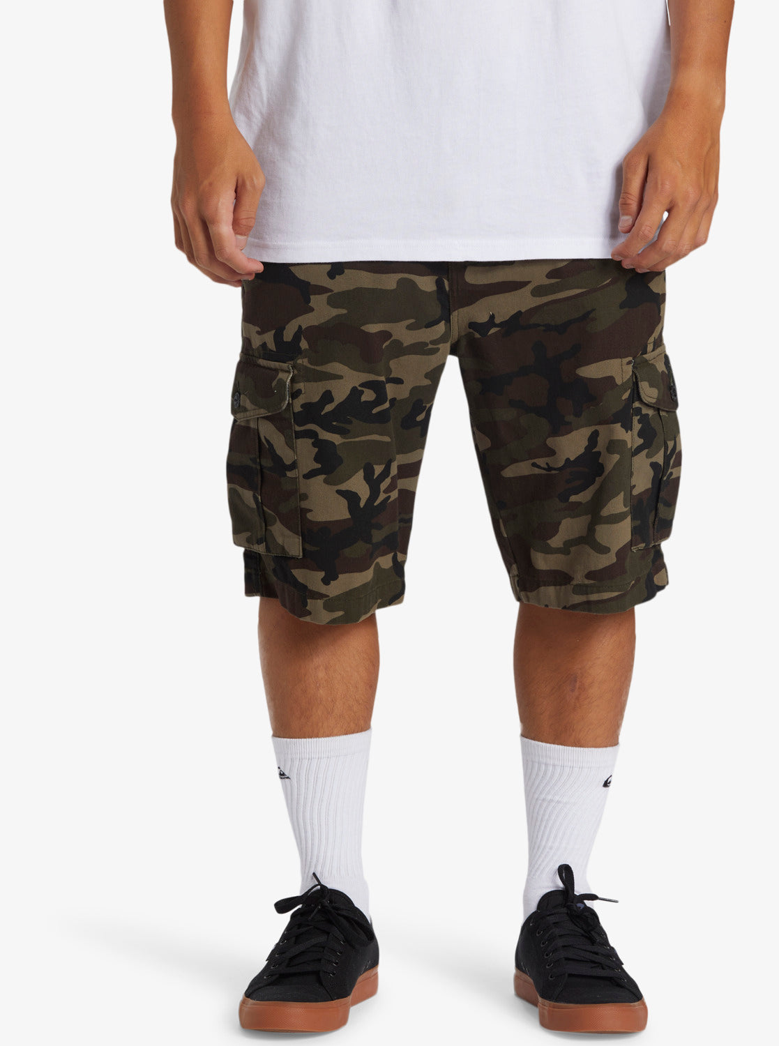 Quiksilver camo hot sale cargo shorts