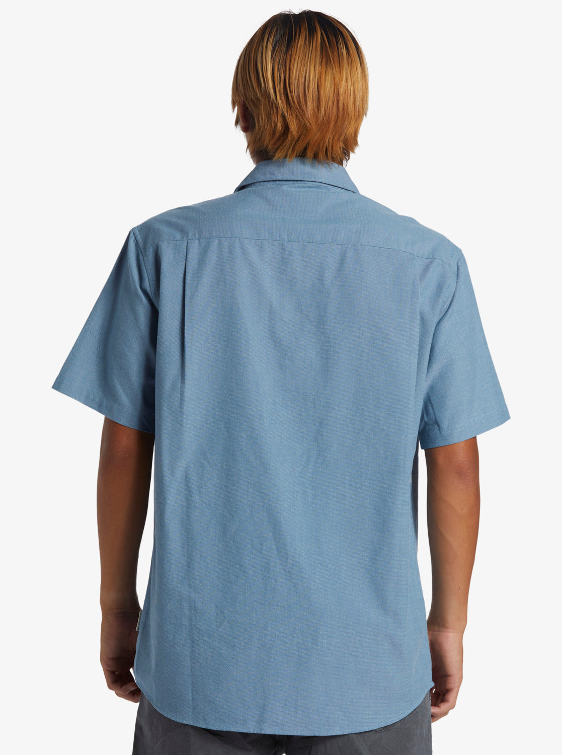 Shoreline Classic Short Sleeve Woven Shirt - Blue Shadow