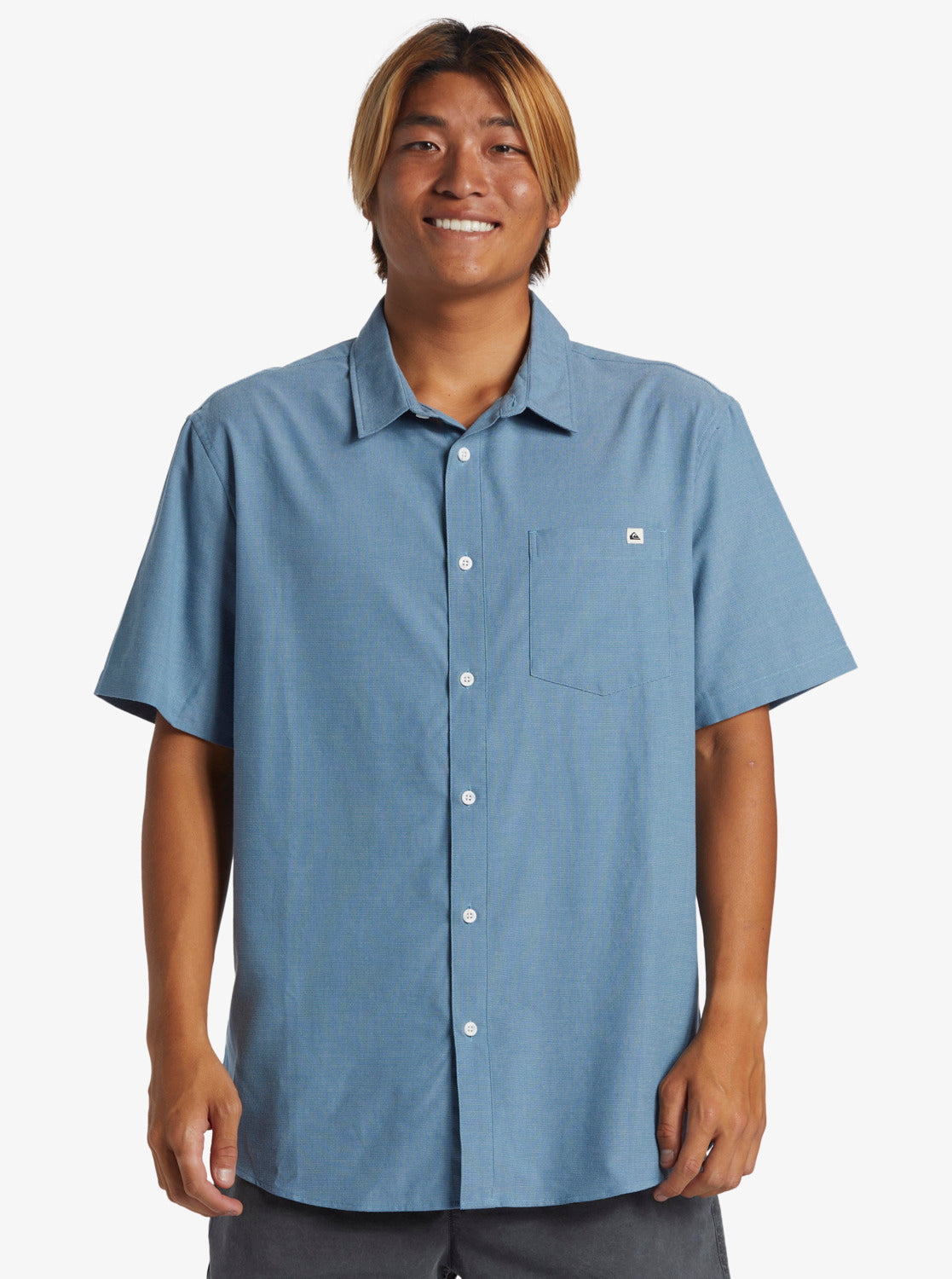 Shoreline Classic Short Sleeve Shirt - Blue Shadow