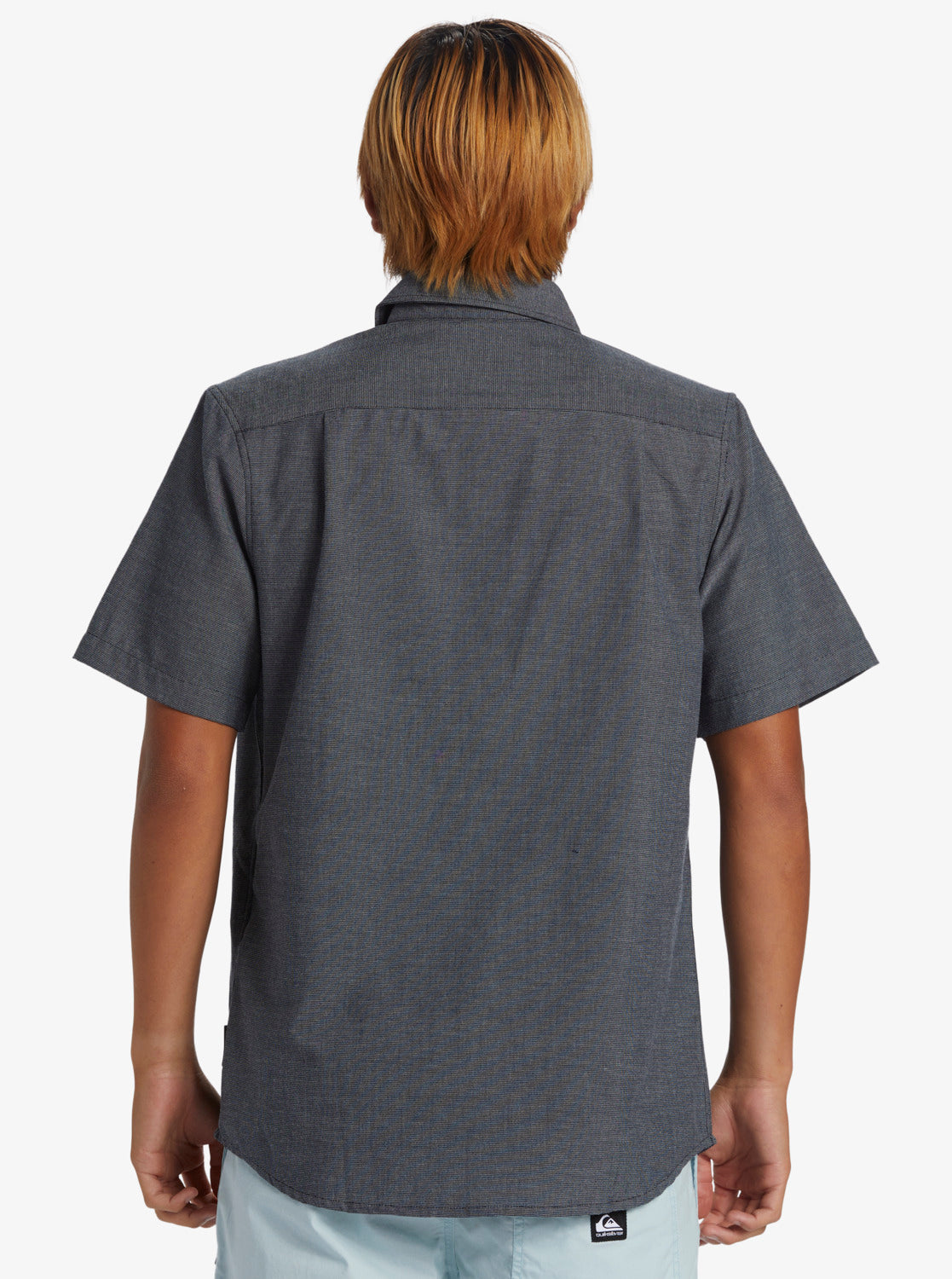 Shoreline Classic Short Sleeve Woven Shirt - Dark Navy