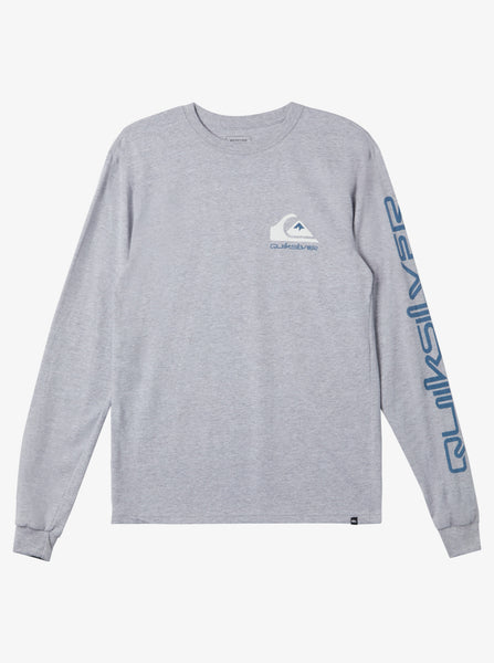 Omni Logo Long Sleeve T-Shirt - Athletic Heather