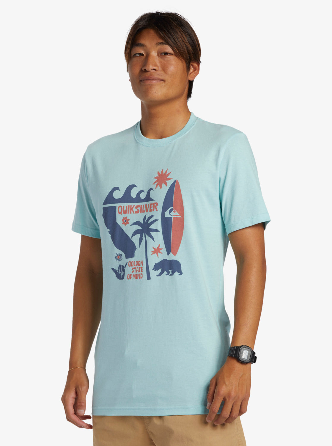 Ca Funshine T-Shirt - Pastel Turquoise