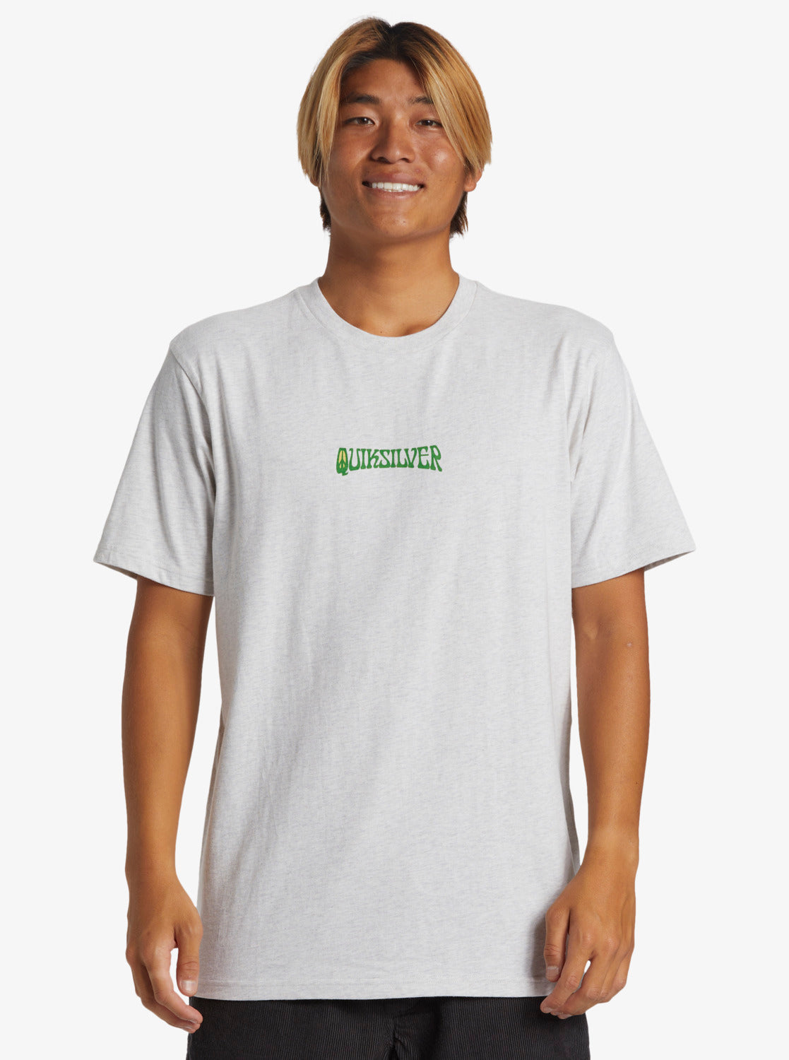 Island Sunrise T-Shirt - Snow Heather