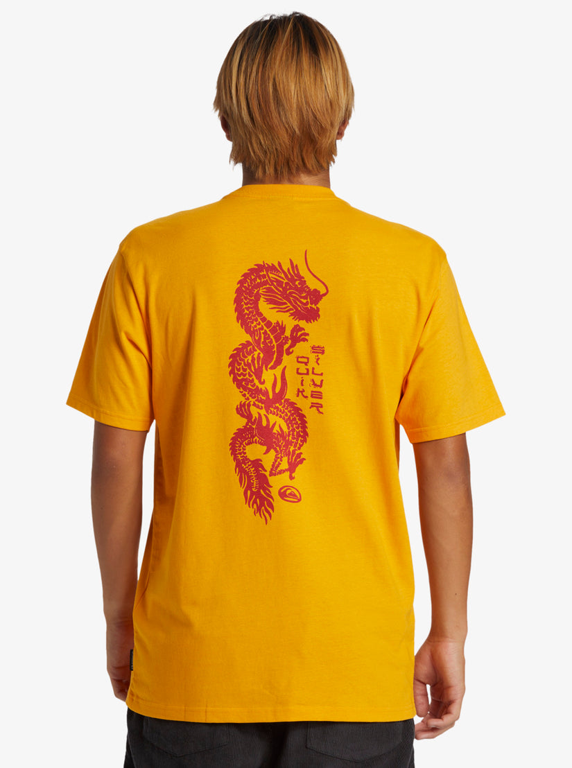 Dragon Fist T-Shirt - Radiant Yellow
