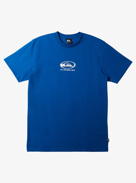 Chrome Logo Short Sleeve Saturn T-Shirt - Monaco Blue