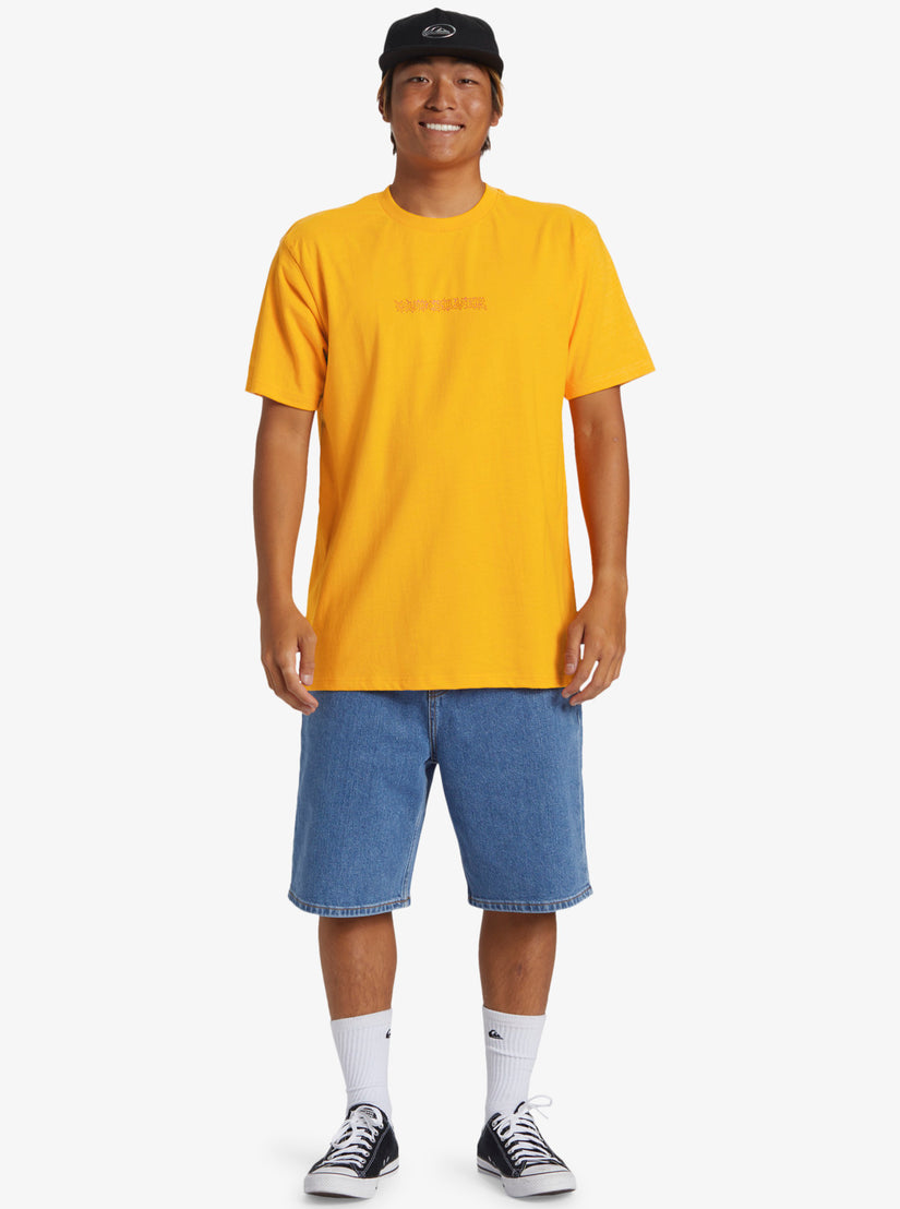 Razor Short Sleeve Saturn T-Shirt - Radiant Yellow