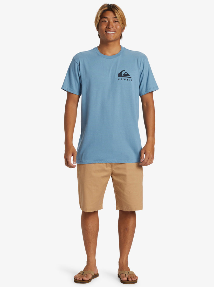 Hawaii Noggin T-Shirt - Blue Shadow