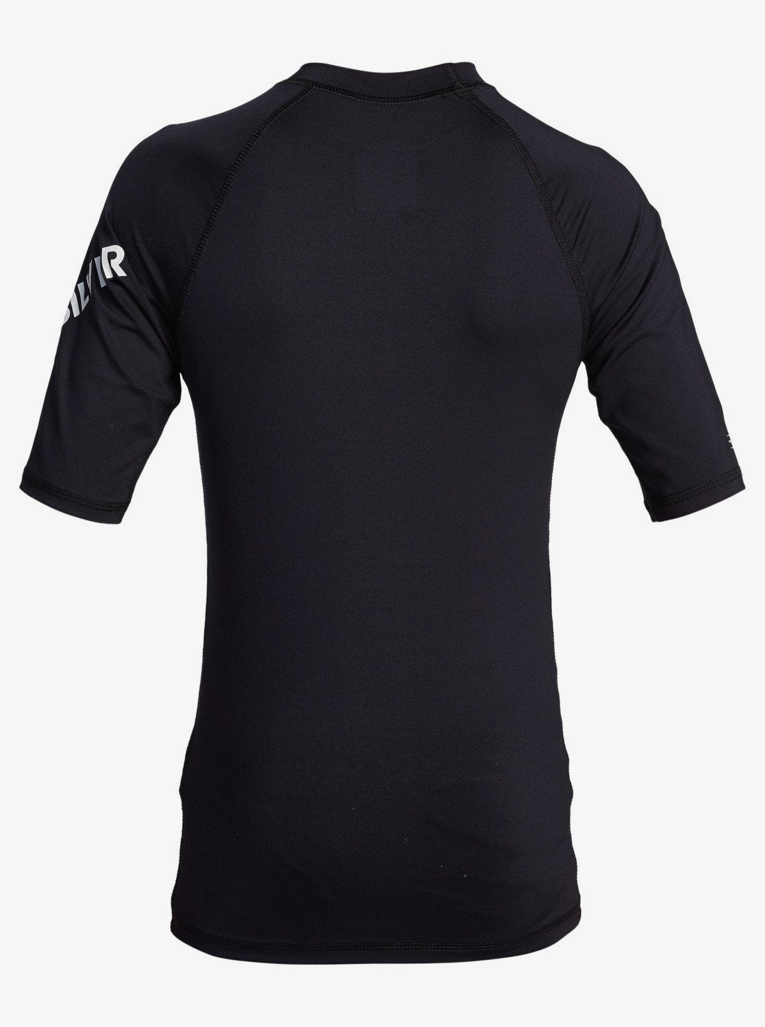 Boys 8-16 All Time Short Sleeve Upf 50 Rashguard - Black