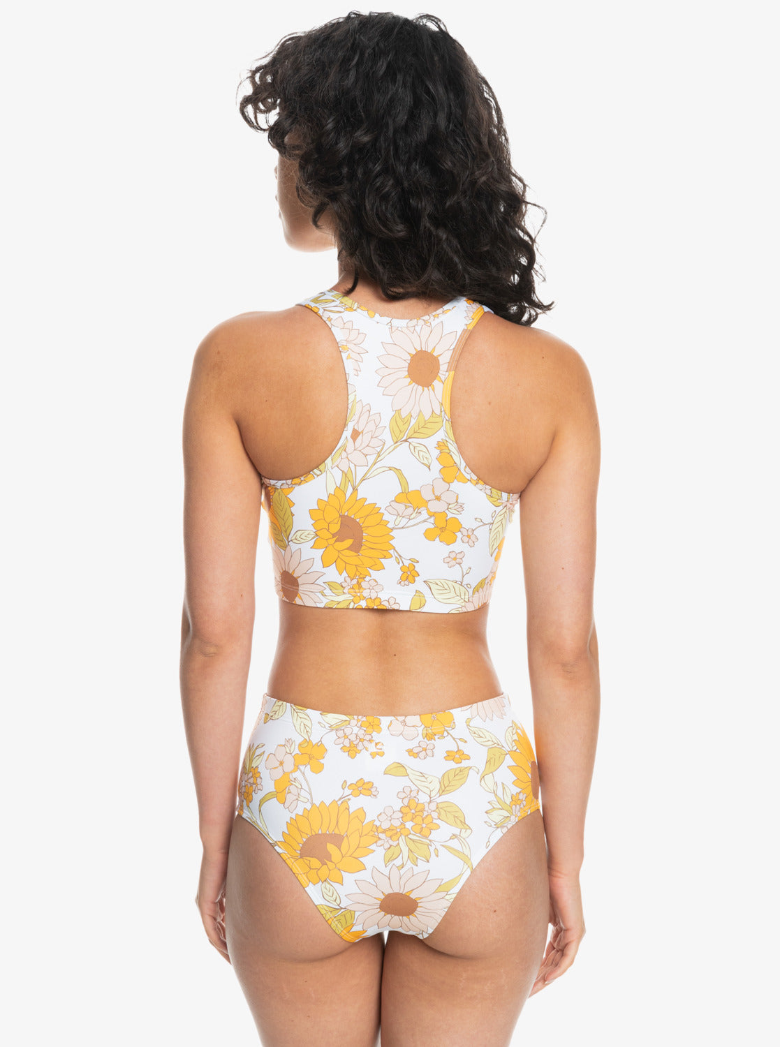 High waisted best sale bikini sunflower