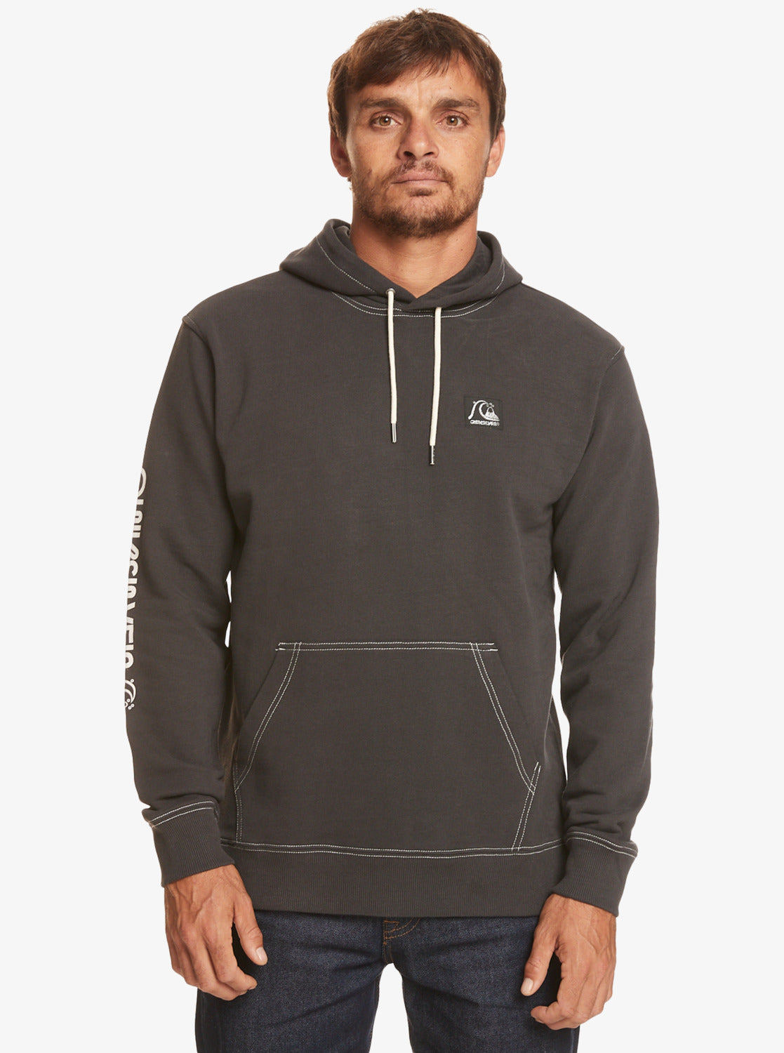 Quiksilver black hot sale hoodie