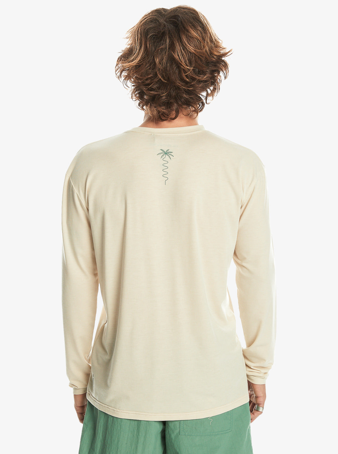 Coastal Run Long Sleeve T-Shirt - Oyster White – Quiksilver
