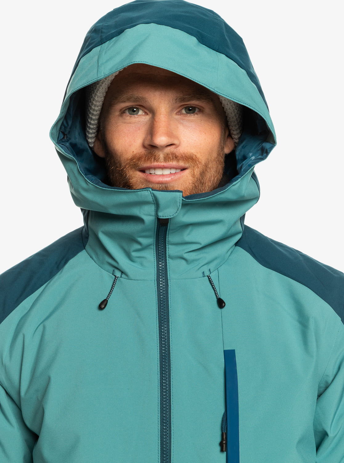 Teal store snow jacket