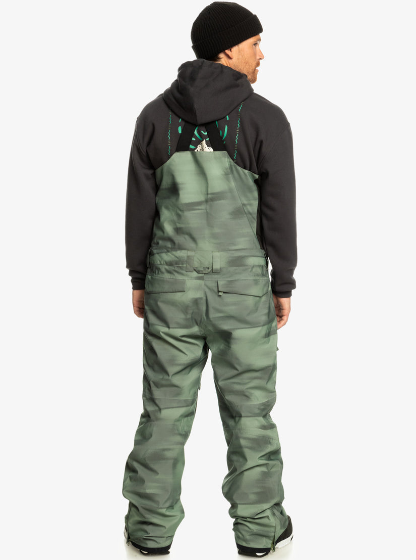 Utility Technical Snow Bib Pants - Break Off Laurel Wreath