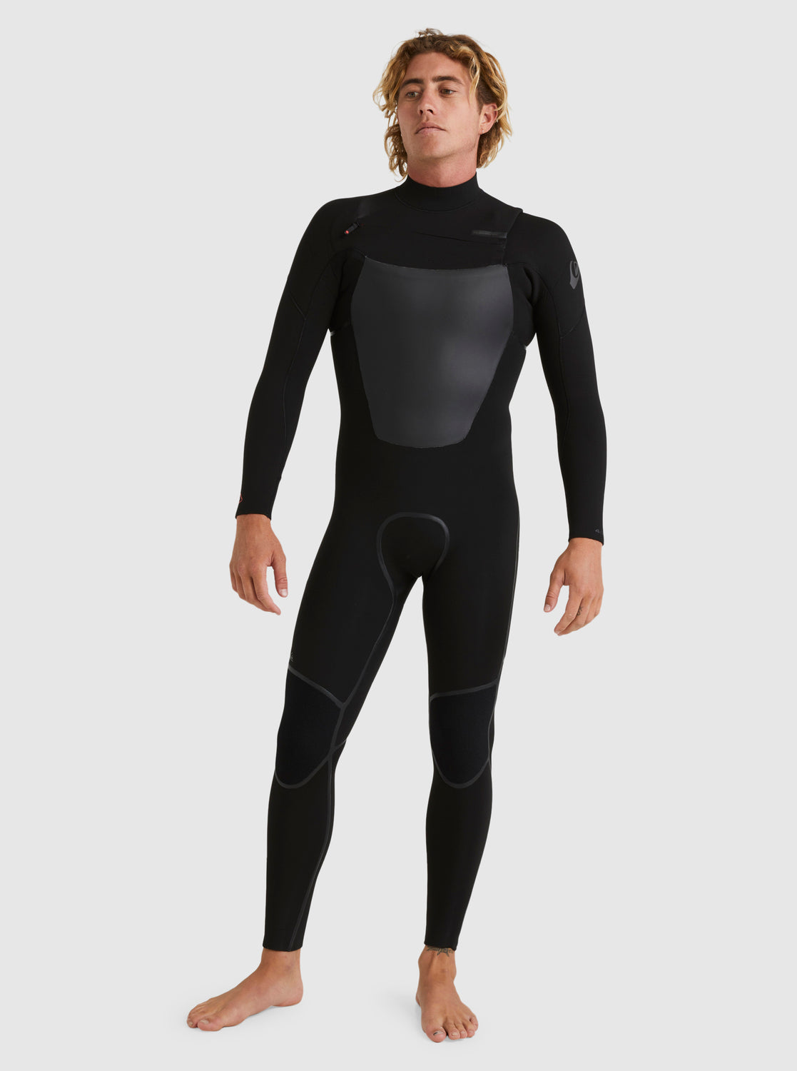 4/3 Marathon Sessions Chest-Zip Wetsuit - Black | Quiksilver