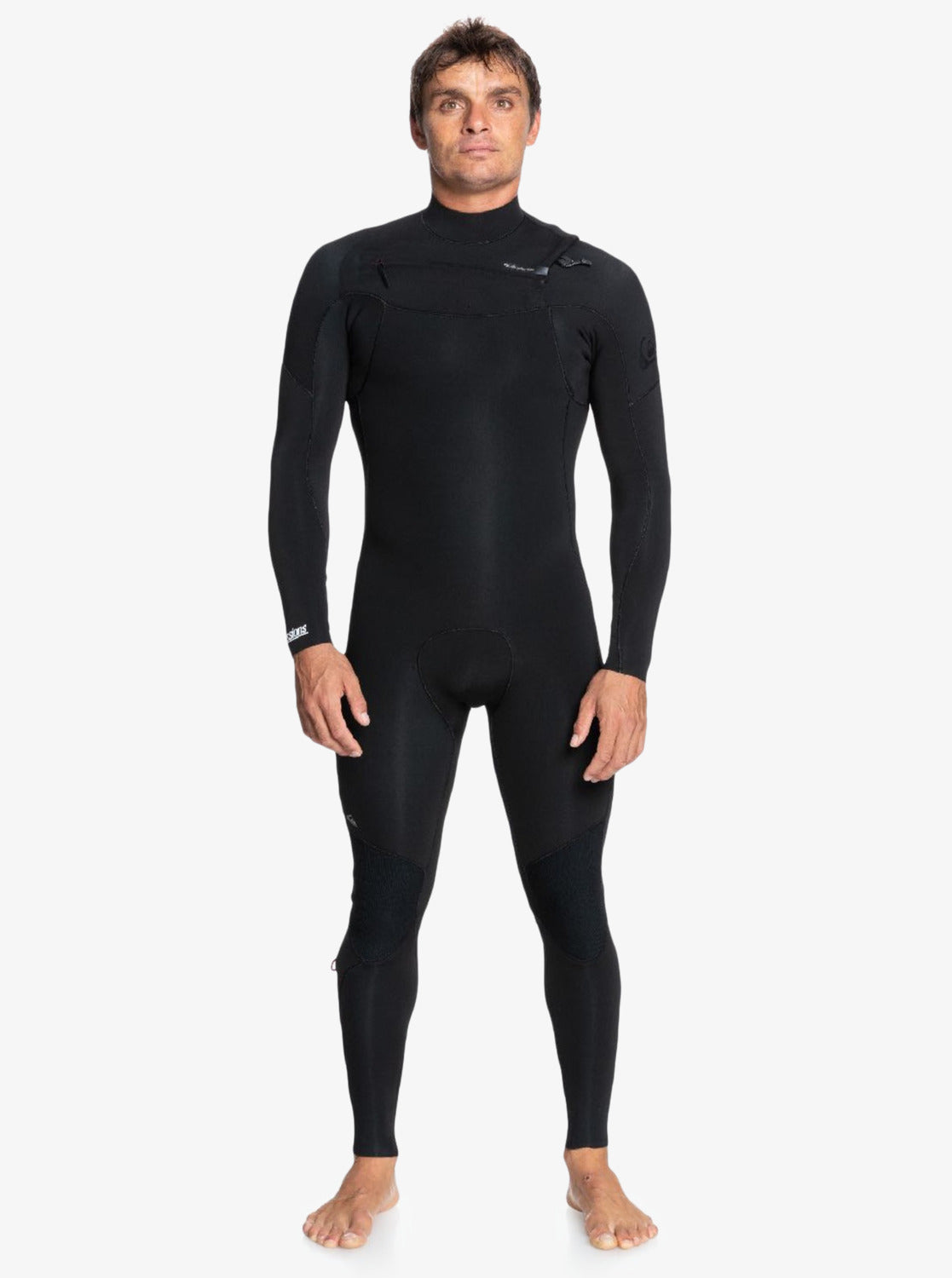 3/2mm Everyday Sessions Chest Zip Wetsuit - Black - BLACK / S