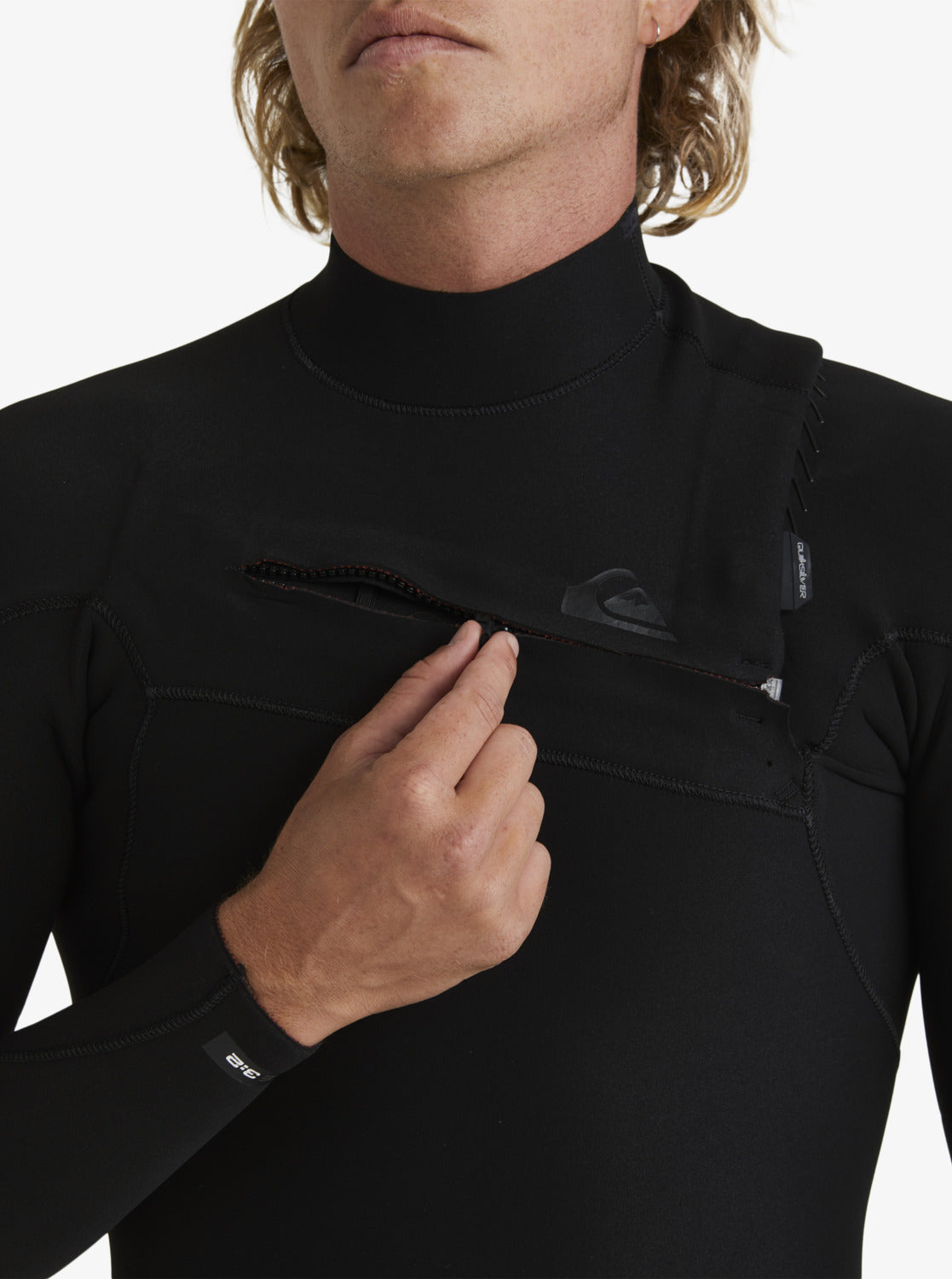 4/3mm Highline Chest Zip Wetsuit - Black