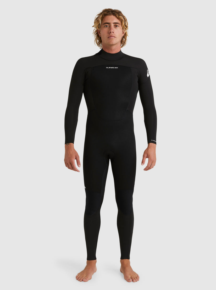 4/3mm Prologue Back Zip Wetsuit - Black