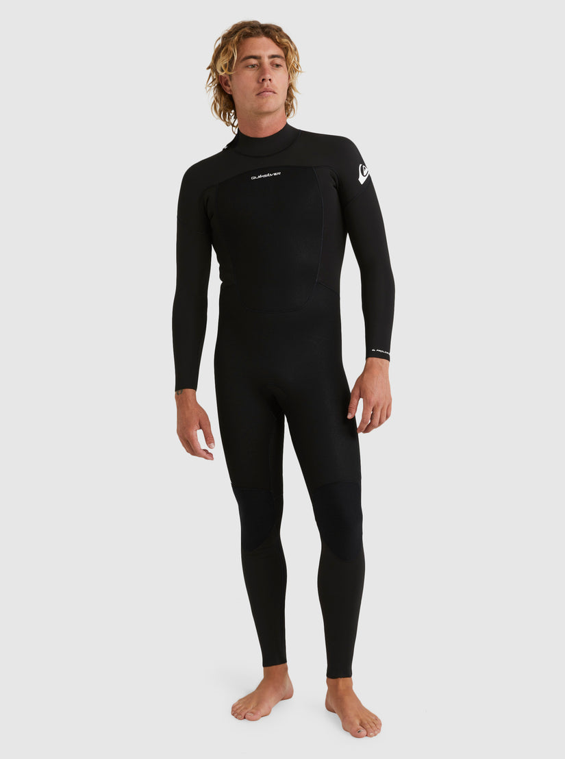 4/3mm Prologue Back Zip Wetsuit - Black