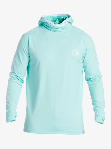 quiksilver, Heritage - Sudadera con Capucha para Hombre, MAJOLICA BLUE  (bsm0)