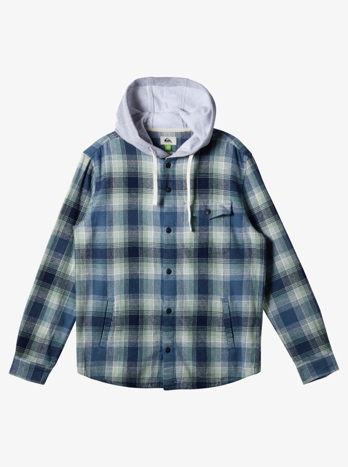 Quiksilver flannel sale hoodie