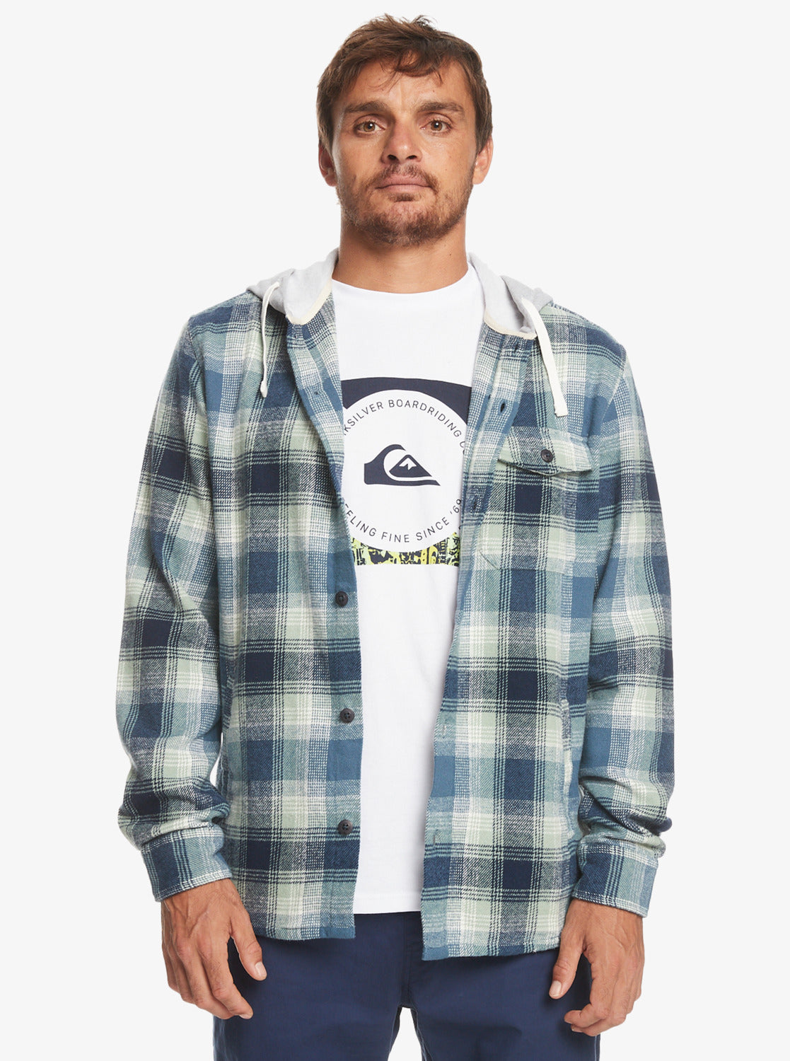 Quiksilver sales hooded shirt