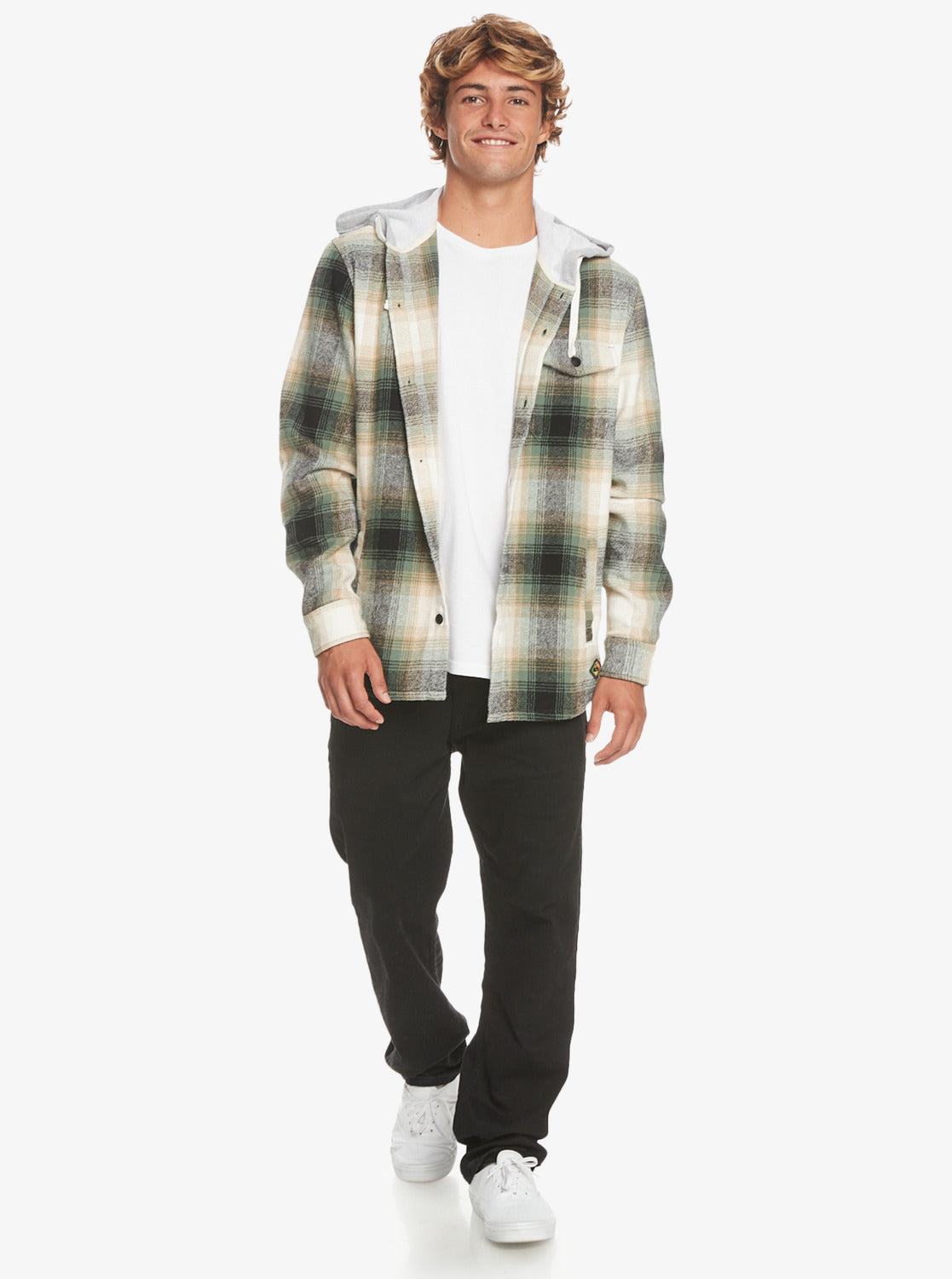 Quiksilver discount hooded shirt